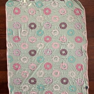 Kickee Pants Pastel Donut Swaddle Blanket